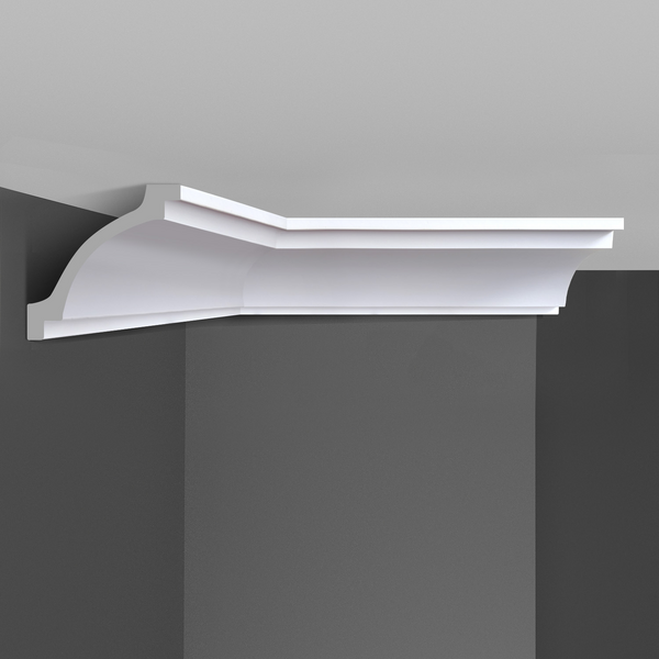 Плинтус потолочный гладкий DECOMASTER-3 96012 (120*120*2400мм)