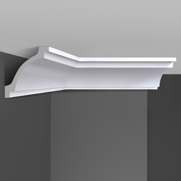 Плинтус потолочный гладкий DECOMASTER-3 96016 (160*160*2400мм)